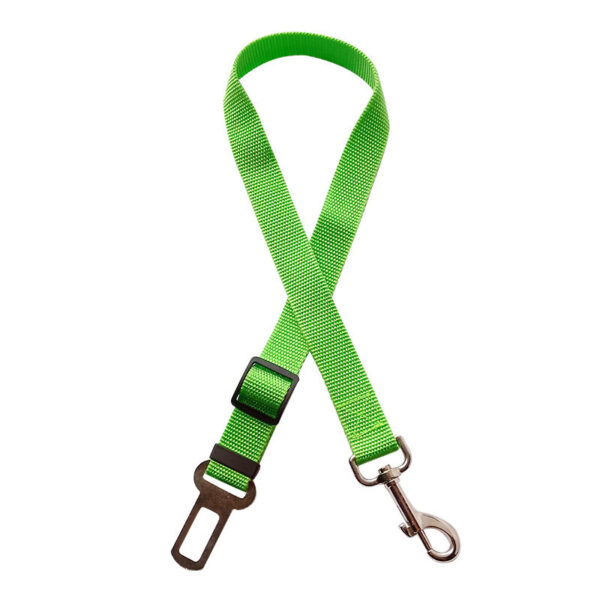 ⁦Adjustable Pet Cat Dog Car Seat Belt Pet Seat Vehicle Dog Harness Lead Clip Safety Lever Traction Dog Collars Dogs Accessoires Pets Products⁩ – תמונה ⁦2⁩