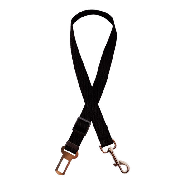 ⁦Adjustable Pet Cat Dog Car Seat Belt Pet Seat Vehicle Dog Harness Lead Clip Safety Lever Traction Dog Collars Dogs Accessoires Pets Products⁩ – תמונה ⁦5⁩