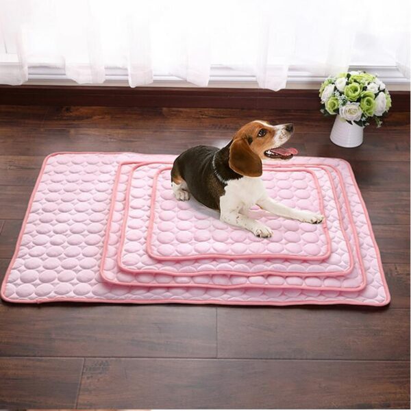 Pet Dog Cat Ice Silk Cold Nest Pad For Cooling In Summer - Image 4