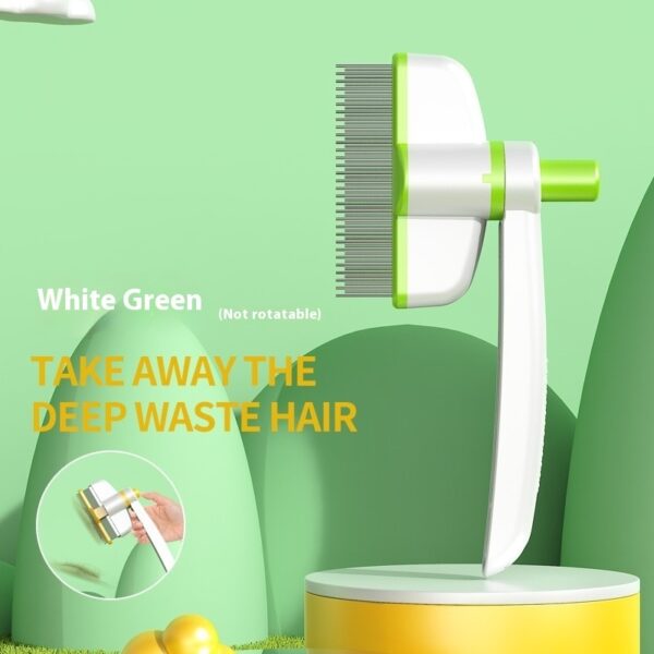 Cat Comb Tie Removal Floating Hair Magic Long Hair Pet Self-Cleaning Row Dog Cat Comb Grooming Supplies Flea Removal Brush Pets Products - Image 4