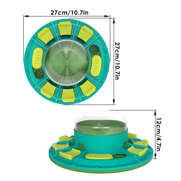 Interactive Dog Puzzle Toy For IQ Improvement And Slow Feeding Suitable For All Sizes Pets Nutritious Diet-Friendly Non-Electric Plastic Pets Game Pet Products - Image 10