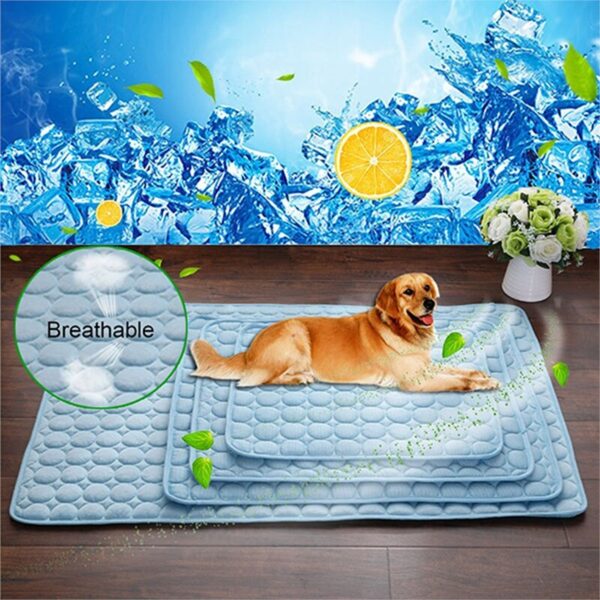 Pet Dog Cat Ice Silk Cold Nest Pad For Cooling In Summer - Image 10