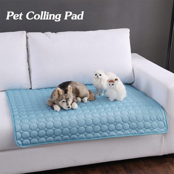 Pet Dog Cat Ice Silk Cold Nest Pad For Cooling In Summer - Image 3
