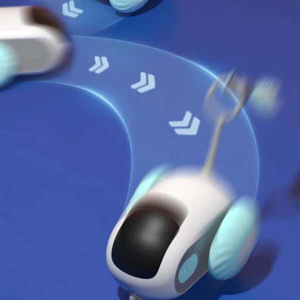 Remote Control Interactive Cat Car Toy USB Charging Chasing Automatic Self-moving Remote Smart Control Car Interactive Cat Toy Pet Products - Image 7