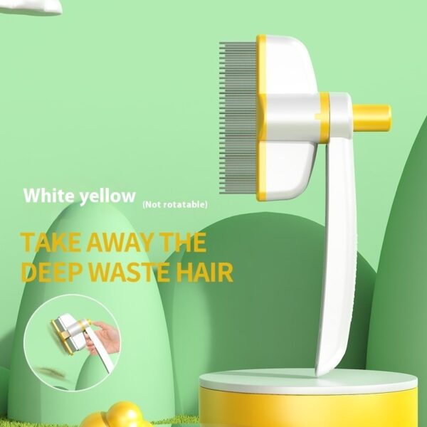 Cat Comb Tie Removal Floating Hair Magic Long Hair Pet Self-Cleaning Row Dog Cat Comb Grooming Supplies Flea Removal Brush Pets Products - Image 6