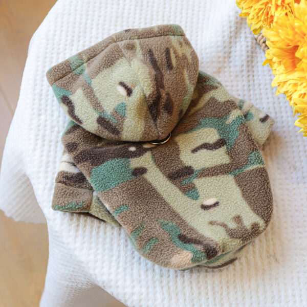Fashion Pet Clothes Clothing Camouflage Sweater - Image 4