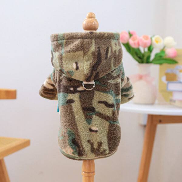Fashion Pet Clothes Clothing Camouflage Sweater - Image 5