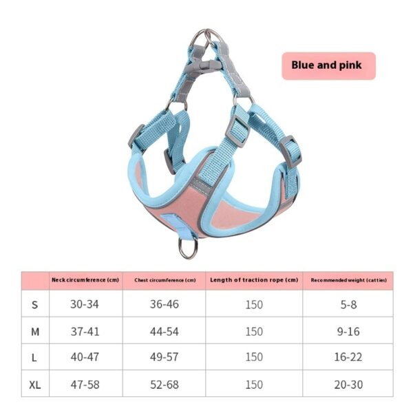 Reflective Chest Harness Pet Supplies - Image 2
