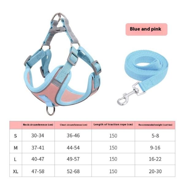 Reflective Chest Harness Pet Supplies - Image 3