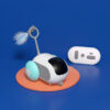 ⁦Remote Control Interactive Cat Car Toy USB Charging Chasing Automatic Self-moving Remote Smart Control Car Interactive Cat Toy Pet Products⁩ – תמונה ⁦9⁩
