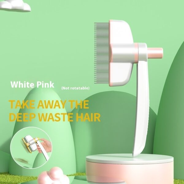 Cat Comb Tie Removal Floating Hair Magic Long Hair Pet Self-Cleaning Row Dog Cat Comb Grooming Supplies Flea Removal Brush Pets Products - Image 8