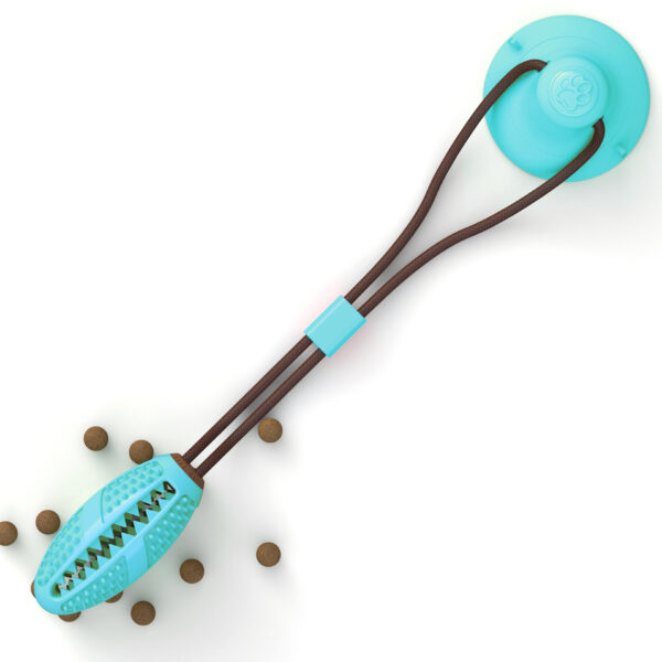 ⁦Dog Toys Silicon Suction Cup Tug Interactive Dog Ball Toy For Pet Chew Bite Tooth Cleaning Toothbrush Feeding Pet Supplies⁩ – תמונה ⁦9⁩