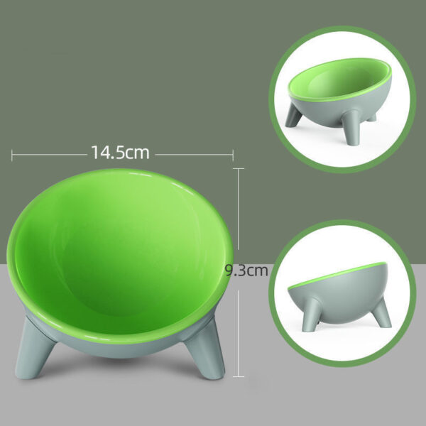 ⁦Cat Dog Bowl With Stand Pet Feeding Food Bowls Dogs Bunny Rabbit Nordic Color Feeder Product Supplies Pet Accessories⁩ – תמונה ⁦3⁩