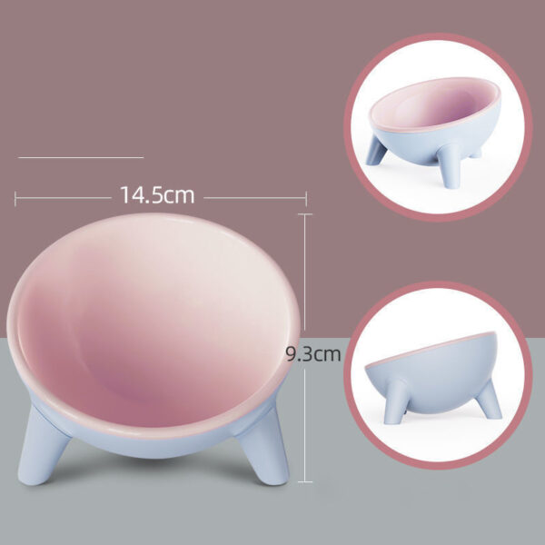 ⁦Cat Dog Bowl With Stand Pet Feeding Food Bowls Dogs Bunny Rabbit Nordic Color Feeder Product Supplies Pet Accessories⁩ – תמונה ⁦4⁩