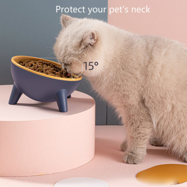 ⁦Cat Dog Bowl With Stand Pet Feeding Food Bowls Dogs Bunny Rabbit Nordic Color Feeder Product Supplies Pet Accessories⁩ – תמונה ⁦6⁩