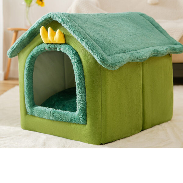 ⁦Foldable Dog House Pet Cat Bed Winter Dog Villa Sleep Kennel Removable Nest Warm Enclosed Cave Sofa Pets Supplies⁩ – תמונה ⁦9⁩