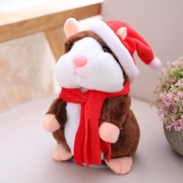 ⁦15CM Little Talking Hamster Toy⁩ – תמונה ⁦3⁩