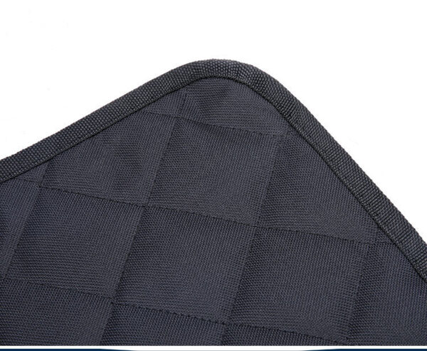⁦Dog Car Seat Cover View Mesh Pet Carrier Hammock Safety Protector Car Rear Back Seat Mat With Zipper And Pocket For Travel⁩ – תמונה ⁦2⁩