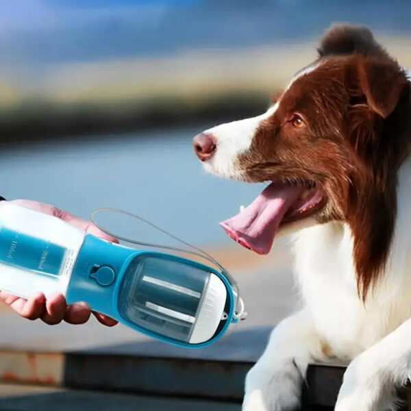 ⁦Dog Water Cup Drinking Food Garbage Bag Three-in-one Portable Small Multi-functional Pet Cups Pets Supplies⁩ – תמונה ⁦7⁩