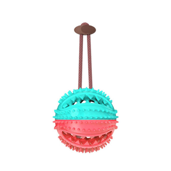 ⁦Dog Toys Silicon Suction Cup Tug Interactive Dog Ball Toy For Pet Chew Bite Tooth Cleaning Toothbrush Feeding Pet Supplies⁩ – תמונה ⁦5⁩