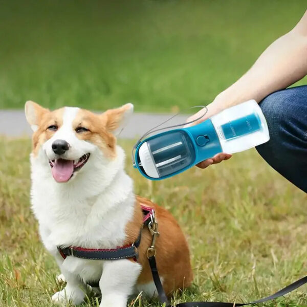 ⁦Dog Water Cup Drinking Food Garbage Bag Three-in-one Portable Small Multi-functional Pet Cups Pets Supplies⁩ – תמונה ⁦8⁩