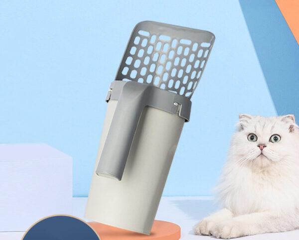 ⁦Storage Box Integrated Lazy Cat Litter Shovel Set⁩ – תמונה ⁦6⁩