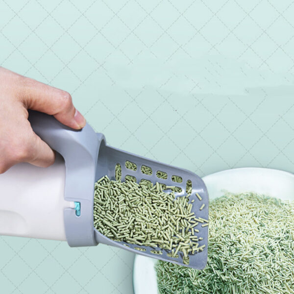⁦Storage Box Integrated Lazy Cat Litter Shovel Set⁩ – תמונה ⁦9⁩